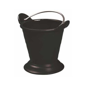 Indian Serving Matte Bucket Bowl with Handle