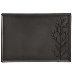 urmi embossed platter rectangular