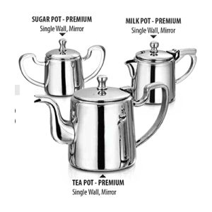 Milk Pot, Tea Pot and Sugar Pot - Premium