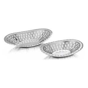 Oval Bread Basket - Perforated