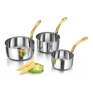 Sauce Pan - Brass Handle