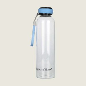 Aqua Marine Glass Bottle