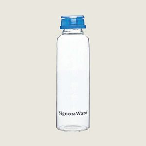 Aqua Tone Glass Bottle