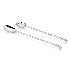 Chafing Dish Spoon & Ladle (Hammered Sheet Handle)