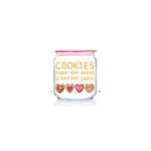 Cookies Jar 0.75L+ Plano Pink Lid