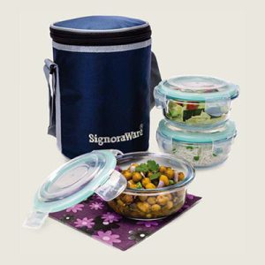 Executive Glass Lunch Box