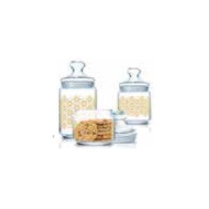 Golden Flower Maze Pot Club 3 Pc Set