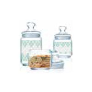 Hedgery Turq3PC Pot Set