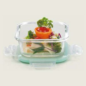 Lock 'N' Store Glass Container Square