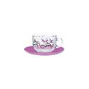 Purple Cup & Saucer 220 ML