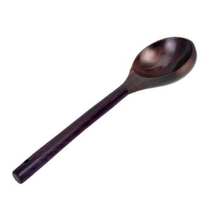 Rose Wood Chinese Spoon (Round Handle)