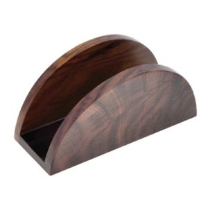 Rose Wood Napkin Holder