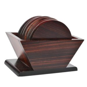 Rose Wood Tea Coaster