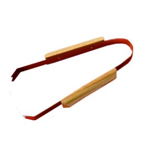 Rubber Wood Ice Tong