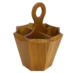 Teak Wood Cultery Holder Eva