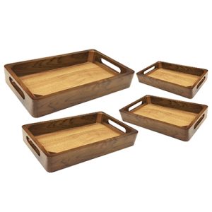 Teak Wood Deluxe Serving Tray