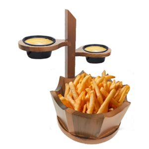 Teak Wood Snack Plater