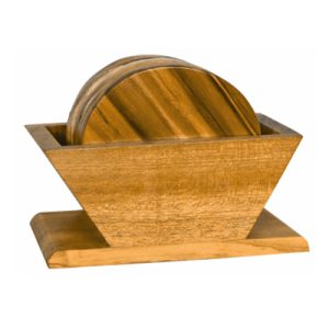 Teak Wood Tea Coaster