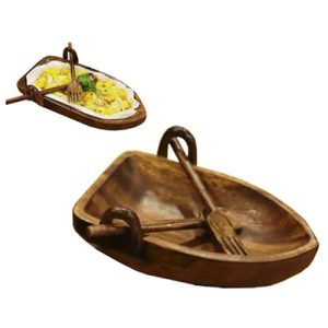 Wooden Boat Platter