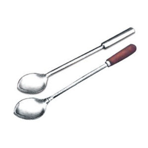 Professional Indian Basting / Pan Spoon - SS / Wooden Handle