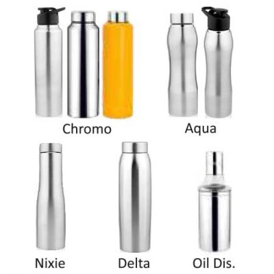 Steel Bottle & Oil Dispenser