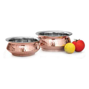 Biryani Handi Copper, Stainless Stee