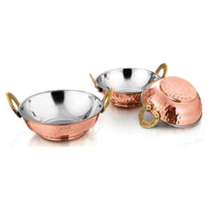 Biryani Karahi Copper, Stainless Steel, Brass