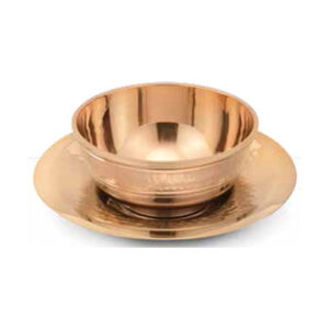 Finger Bowl & Under Liner Bronze