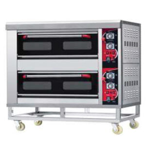 Gas Baking Oven 2 Deck 6 Tray