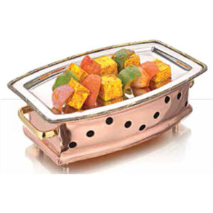 Snack Warmer Copper, Stainless Steel, Brass