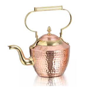 Kettle - Brass Handle Copper, Brass, Tin-coated