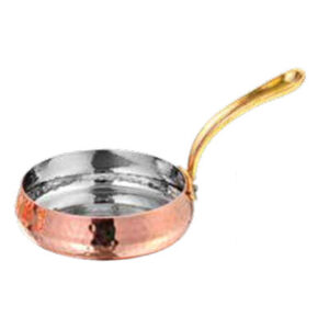 Mini Belly Pan Copper, Stainless Steel, Brass