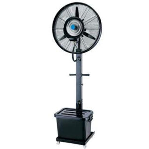 Mist Fan (Black & Silver)