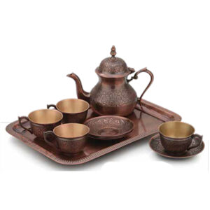 Royal Arabian Antique Tea Set Brass, Stainless Steel