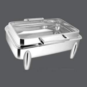 Rectangular Full Glass Chafer