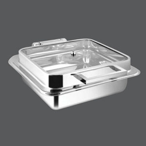 Square Full Glass Chafer