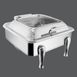 Square Glass Chafer