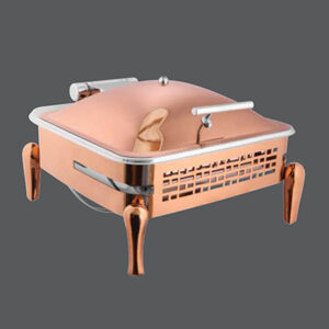 Square Rose Gold Chafe