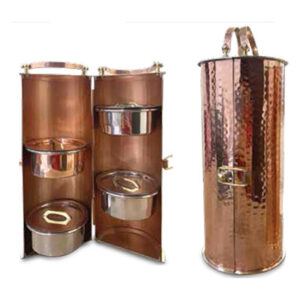 TIFFIN Copper, Stainless Steel, Brass