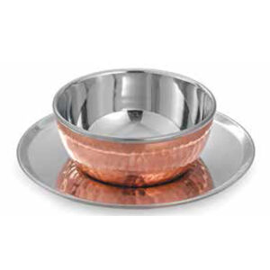 Arabian Bowl/ Under Liner Stainless Steel, Copper