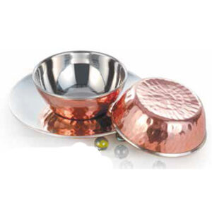 Finger Bowl/Under Liner Stainless Steel, Copper